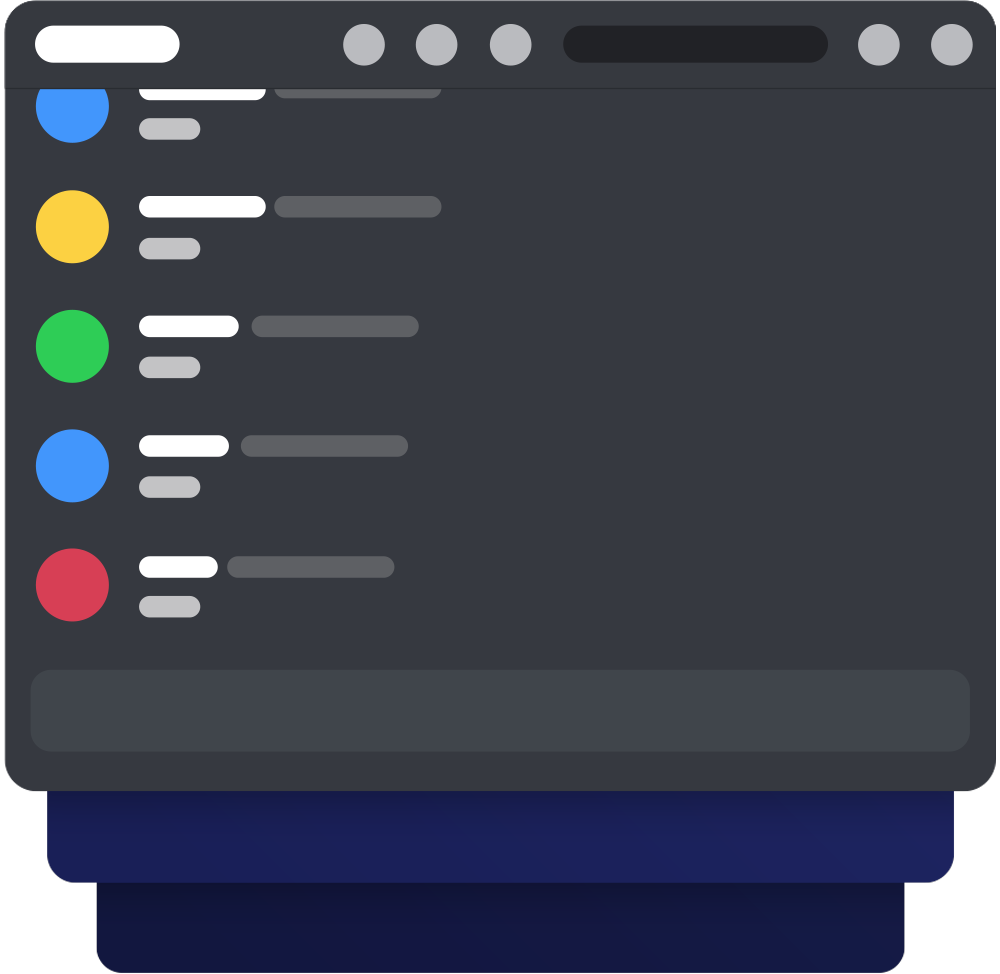 A small Discord window mockup